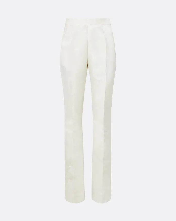 Trousers Safiyaa Women Alexa Ivory Trousers Ivory