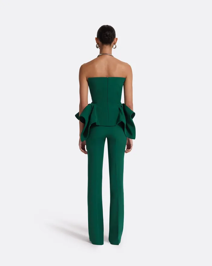 Trousers Safiyaa Women Alexa Trousers In Tourmaline Tourmaline