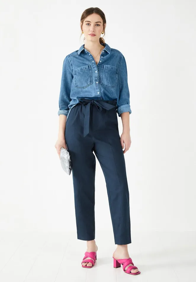 Trousers Women Hush Brook Trousers Midnight Navy Blue