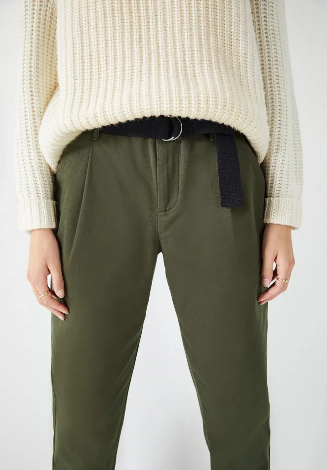 Trousers Women Hush Sade Straight Leg Trousers Khaki