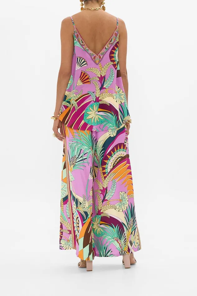 TUCK FRONT PANT GIZA GODDESS Giza Goddess Womens Camilla Pants