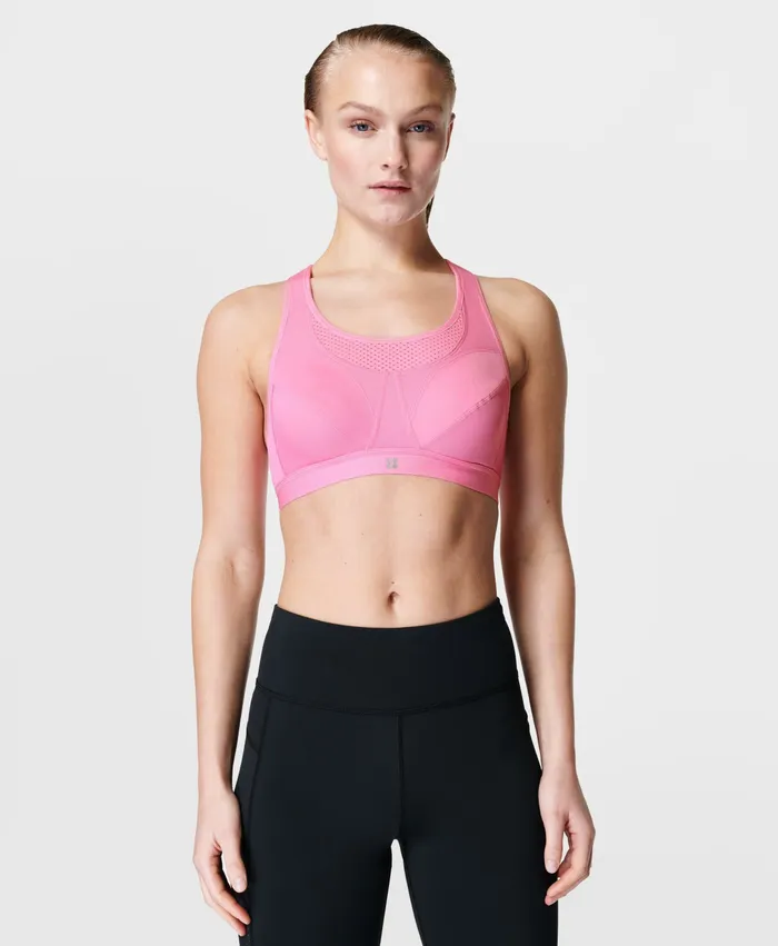 Underwear Sweaty Betty Women Ultra Running Bra Sparkling Pink