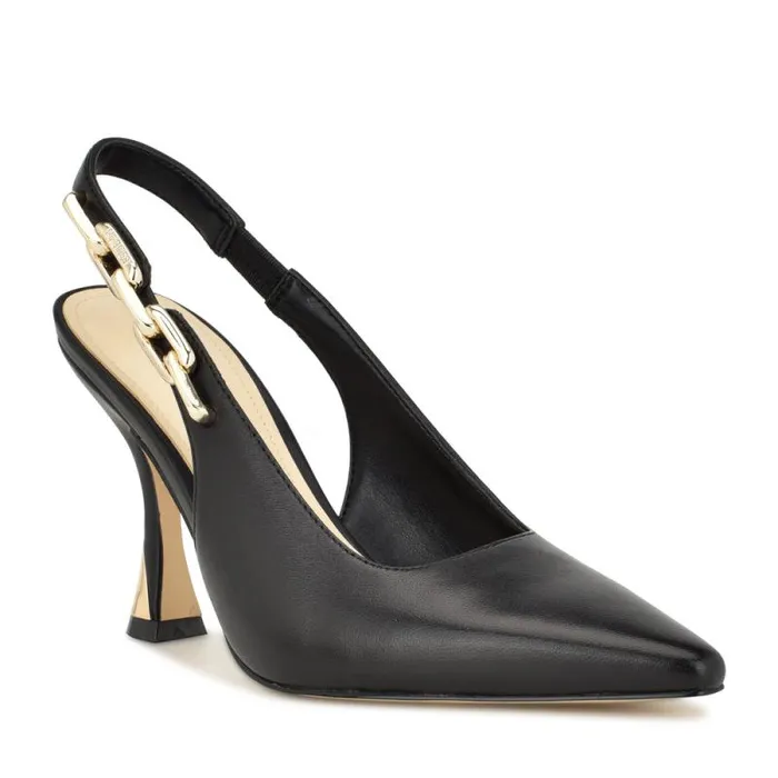 Veroni Slingback Pumps Black Women Nine West Heels Veroni Slingback Pumps Black Women Nine West Heels