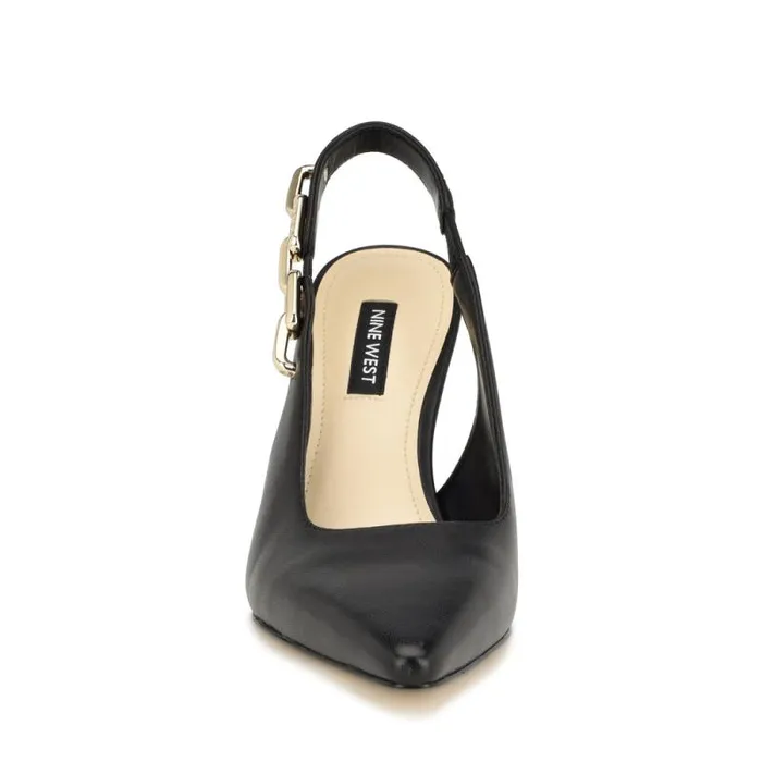 Veroni Slingback Pumps Black Women Nine West Heels Veroni Slingback Pumps Black Women Nine West Heels