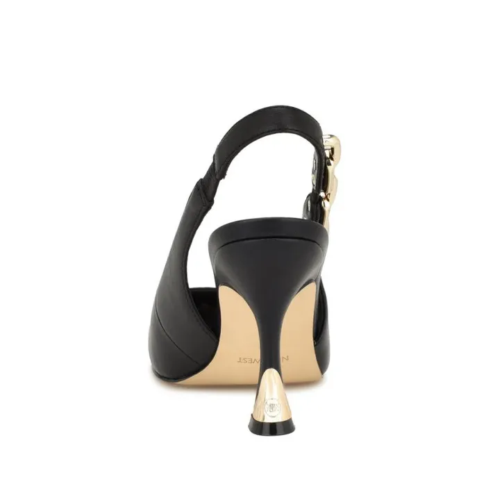 Veroni Slingback Pumps Black Women Nine West Heels Veroni Slingback Pumps Black Women Nine West Heels