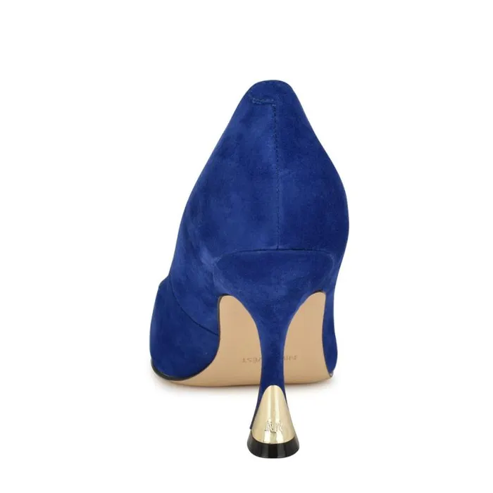 Vylot Pointy Toe Pumps Blue Suede Women Nine West Heels Vylot Pointy Toe Pumps Blue Suede Women Nine West Heels