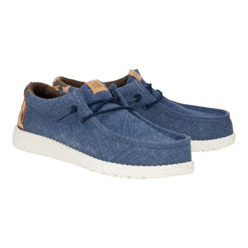 Wally heydude Apparel Wally Palm Jute Navy BlazerChili Red