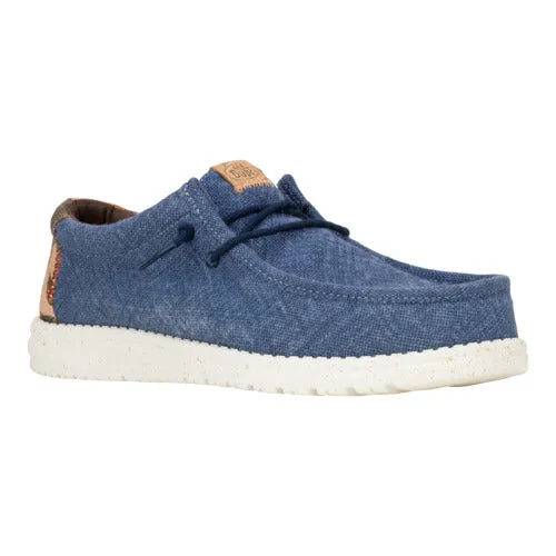 Wally heydude Apparel Wally Palm Jute Navy BlazerChili Red