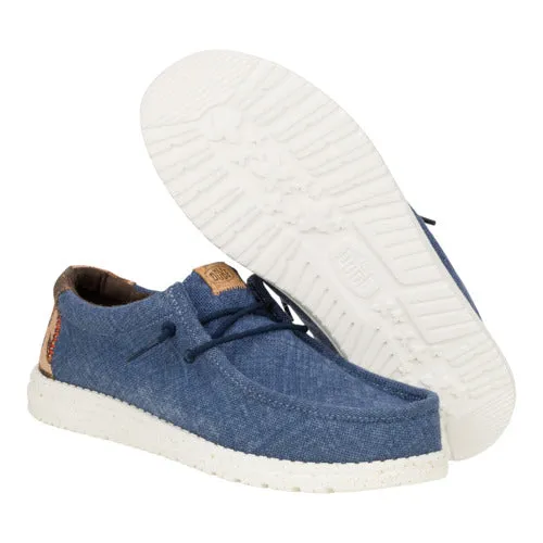 Wally heydude Apparel Wally Palm Jute Navy BlazerChili Red