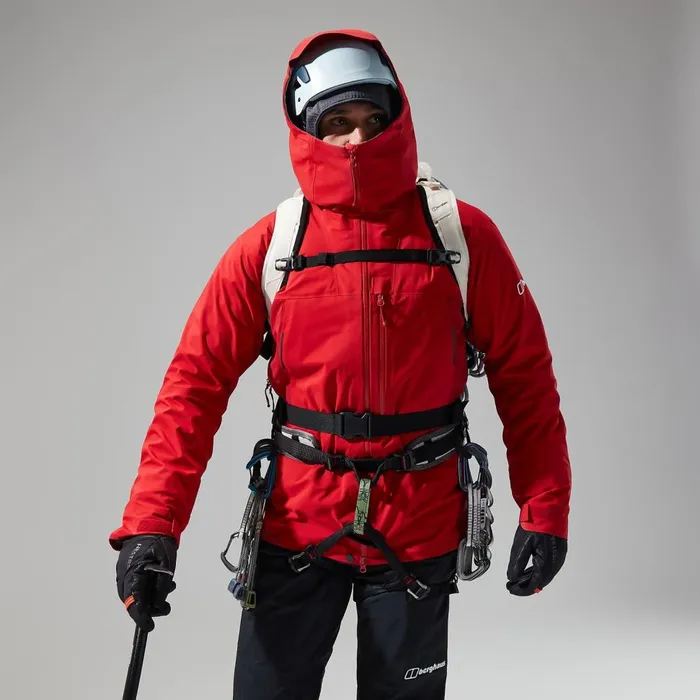 Waterproof Men Berghaus MTN Seeker GTX Jacket 8211 Red