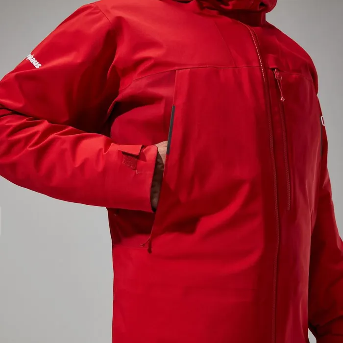 Waterproof Men Berghaus MTN Seeker GTX Jacket 8211 Red