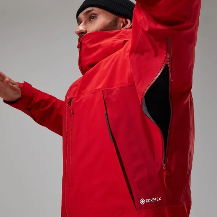 Waterproof Men Berghaus MTN Seeker GTX Jacket 8211 Red