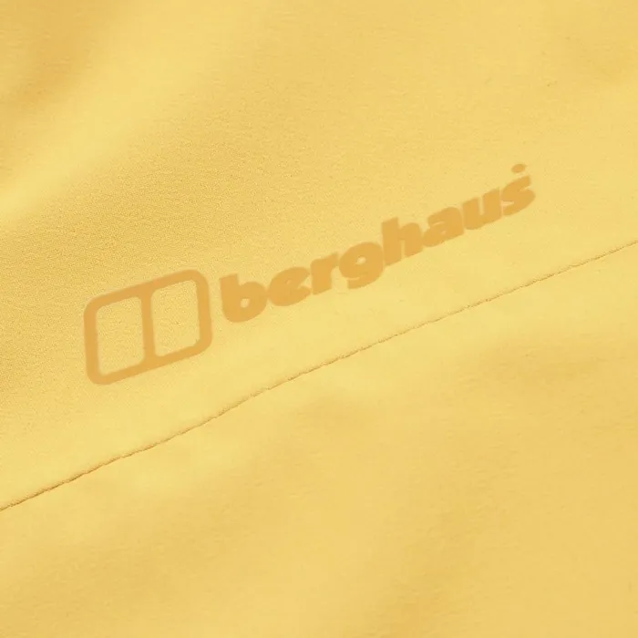 Waterproof Women Berghaus Arnaby Hooded Waterproof Jacket 8211 Yellow