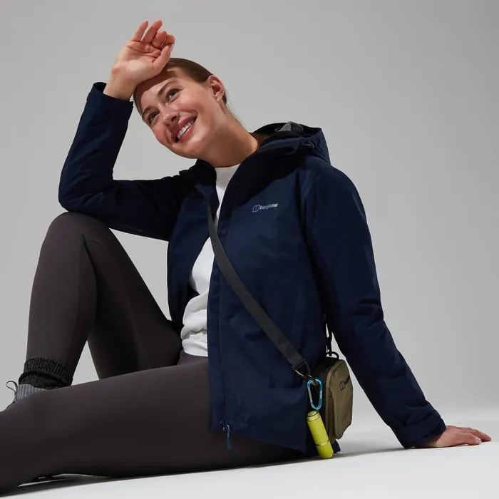 Waterproof Women Berghaus Fellmaster Gemini 3in1 Jacket 8211 Dark Blue