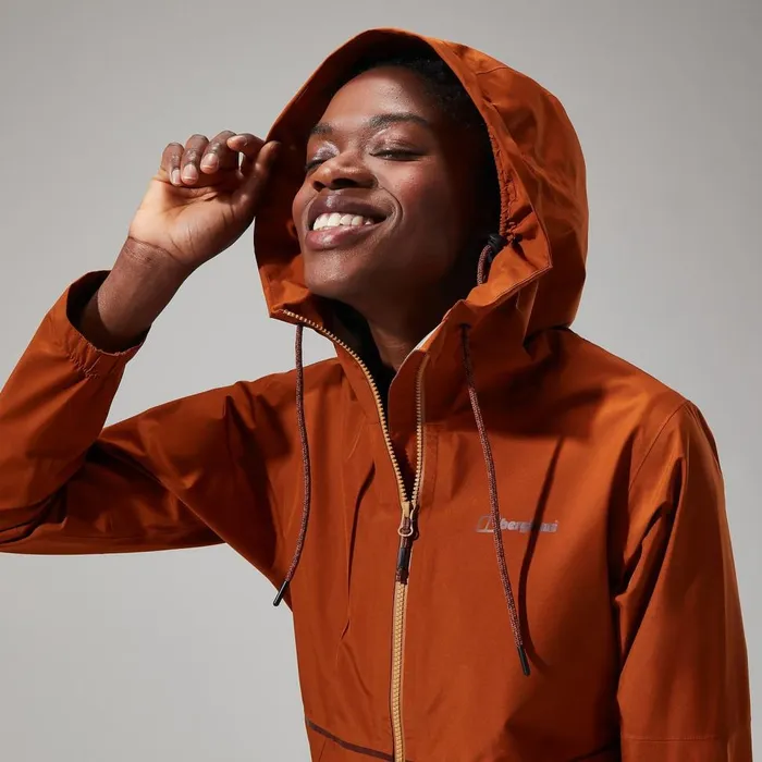 Waterproof Women Berghaus Rothley Jacket 8211 Caramel