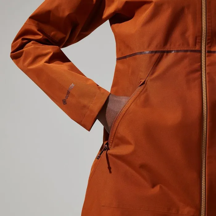 Waterproof Women Berghaus Rothley Jacket 8211 Caramel