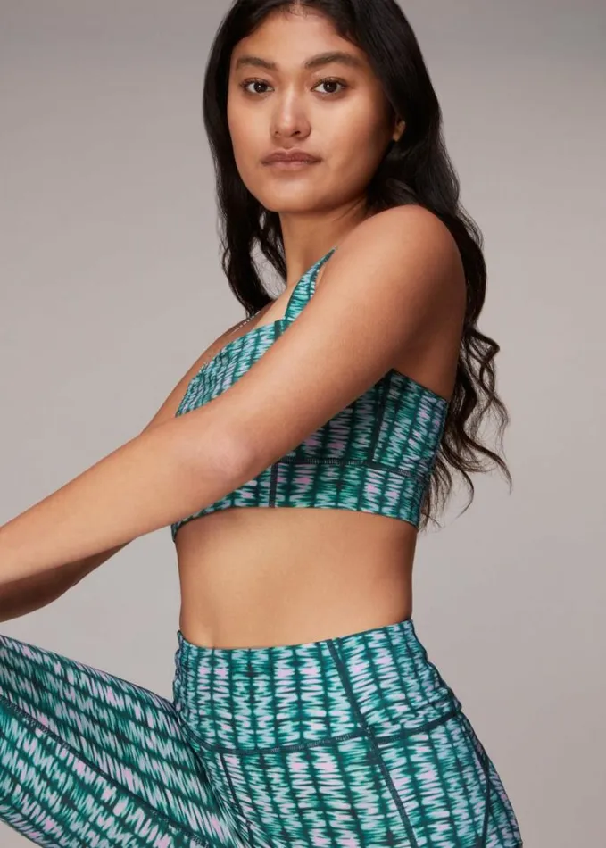Whistles Abstract Wave Sports Bra Multicolour Women Tops