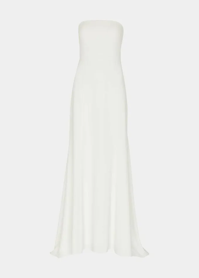 Whistles Ellis Strapless Wedding Dress Ivorymulti Women Dresses