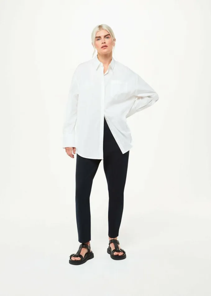 Whistles Petite Super Stretch Trouser Navy Women Petite Pants and Jeans
