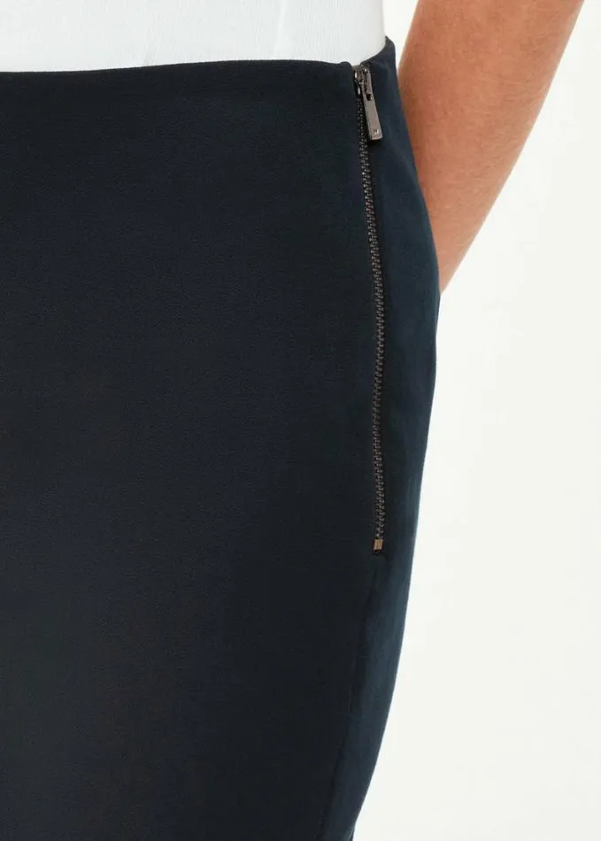 Whistles Petite Super Stretch Trouser Navy Women Petite Pants and Jeans
