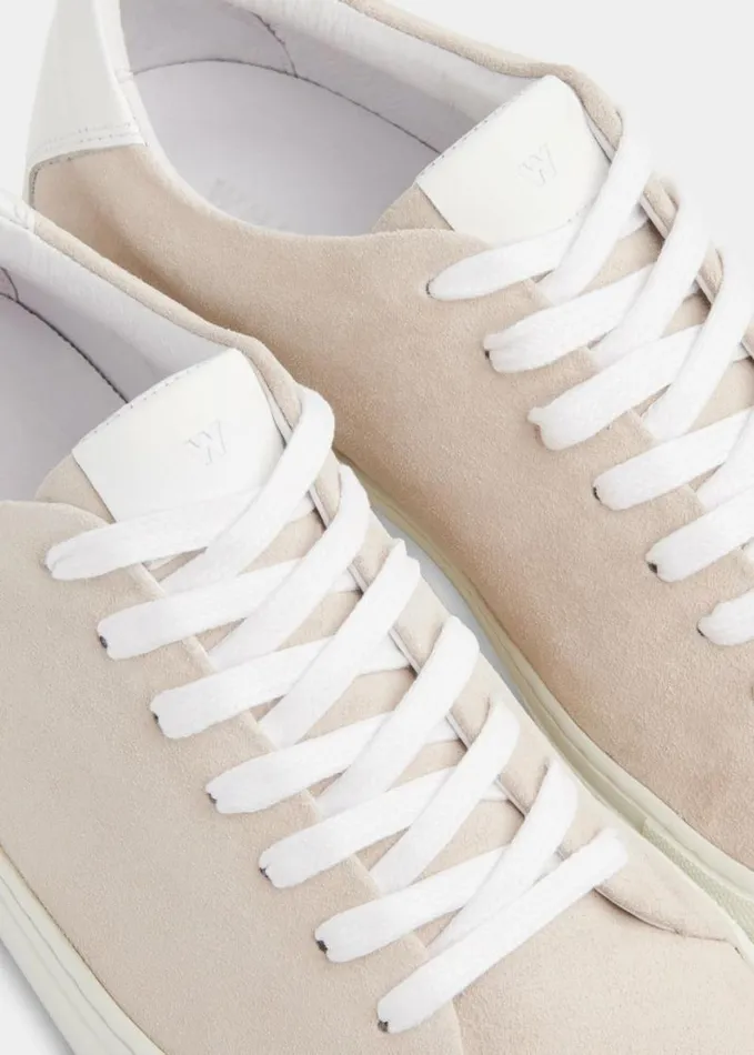 Whistles Raife Minimal Trainer Grey Women Sneakers