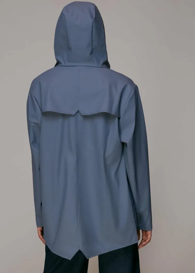 Whistles Rains Jacket Blue Women Coats and Jackets