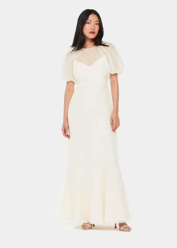 Whistles Sabrina Silk Wedding Dress Ivorymulti Women Wedding Dresses