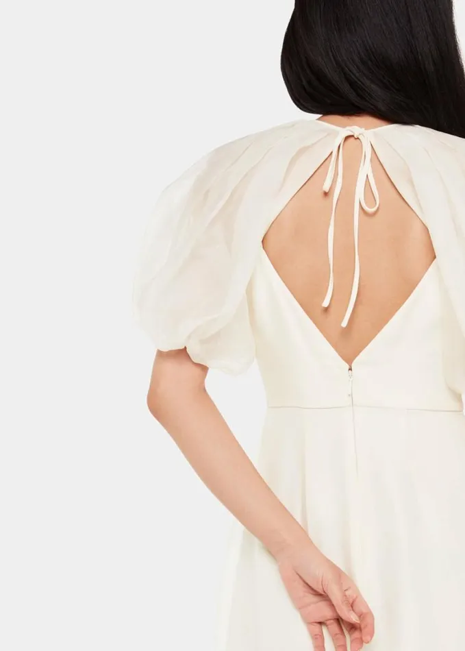 Whistles Sabrina Silk Wedding Dress Ivorymulti Women Wedding Dresses