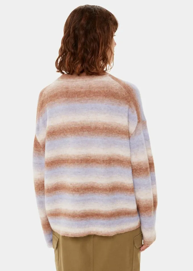 Whistles Space Dyed Alpaca Crew Neck Multicolour Women Sweaters and Cashmere Whistles Space Dyed Alpaca Crew Neck Multicolour Women Sweaters and Cashmere