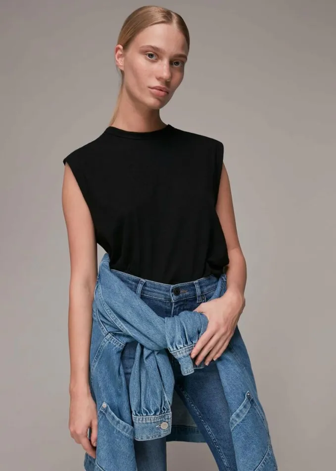 Whistles Stretch Sculpted Skinny Jean Denim Women Jeans