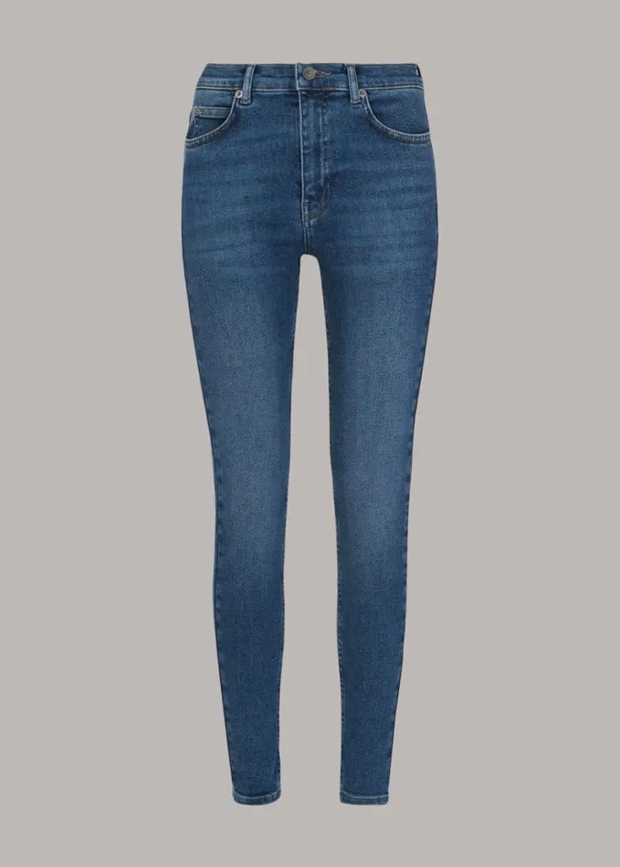 Whistles Stretch Sculpted Skinny Jean Denim Women Jeans