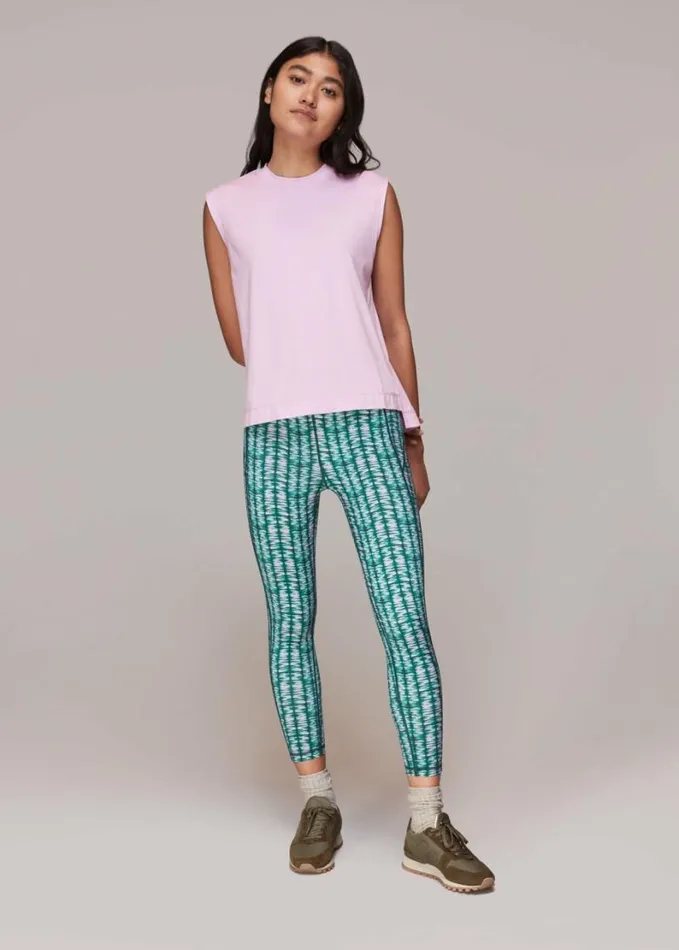 Whistles Ultimate Active Tank Pink Women Tops