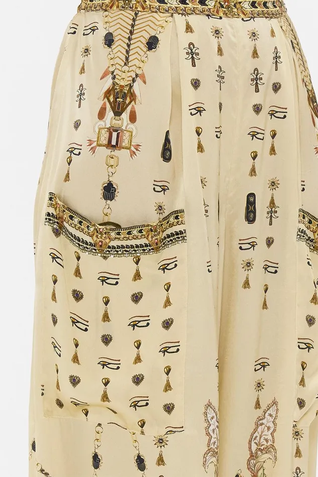 WIDE LEG TROUSER WITH FRONT POCKETS GATEWAY TO THE AFTERLIFE Gateway To The Afterlife Womens Camilla Pants