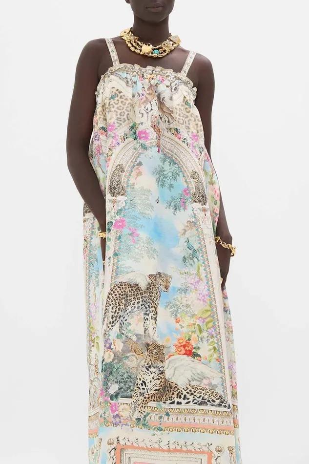 WIDE STRAP SUNDRESS WE ALWAYS HAVE ALEXANDRIA We Always Have Alexandria Womens Camilla Dresses