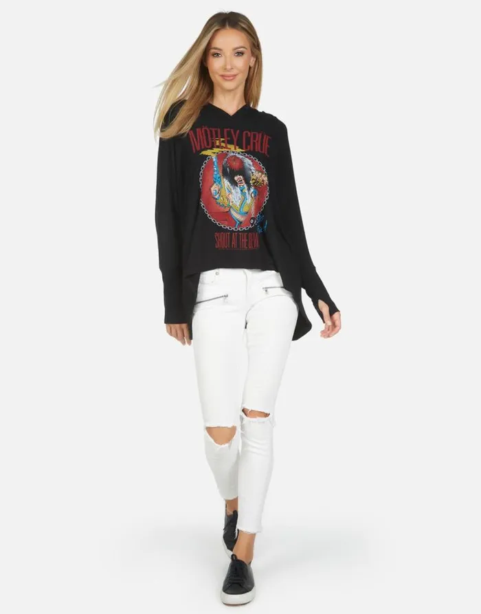 Wilma X Shout At The Devil Black Women Lauren Moshi Hoodies