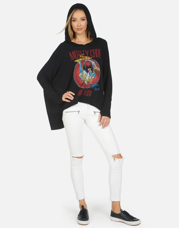 Wilma X Shout At The Devil Black Women Lauren Moshi Hoodies