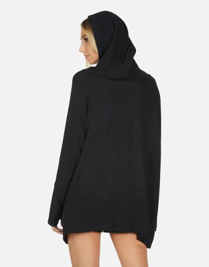 Wilma X Tiger Tongue Black Women Lauren Moshi Hoodies