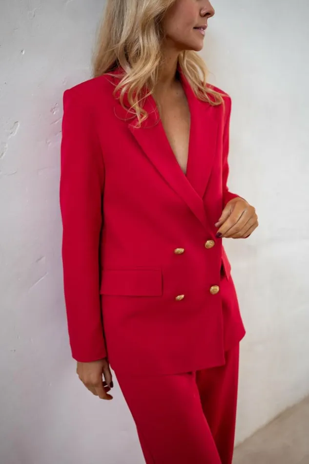 Women039s Clothing Blazers Easy Clothes Red Maon Blazer Red Women039s Clothing Blazers Easy Clothes Red Maon Blazer Red