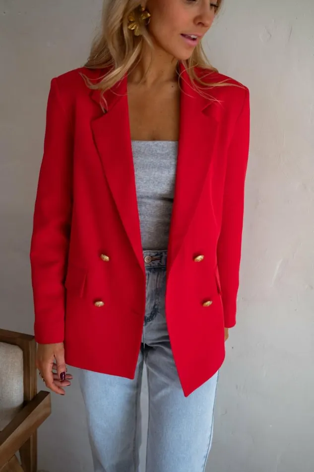 Women039s Clothing Blazers Easy Clothes Red Maon Blazer Red Women039s Clothing Blazers Easy Clothes Red Maon Blazer Red
