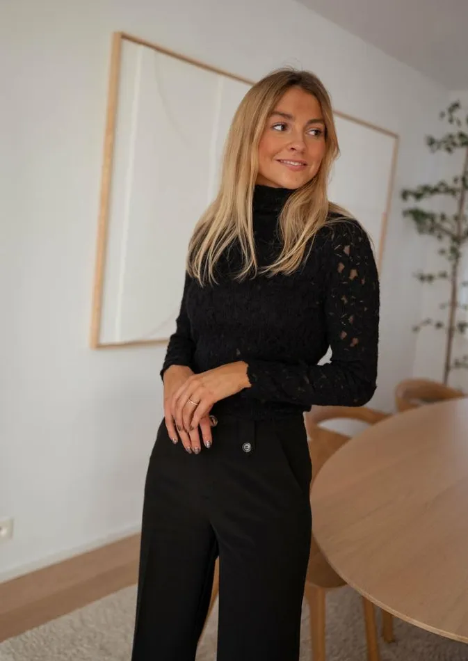 Women039s Clothing Blouses Easy Clothes Black Anais Blouse Black