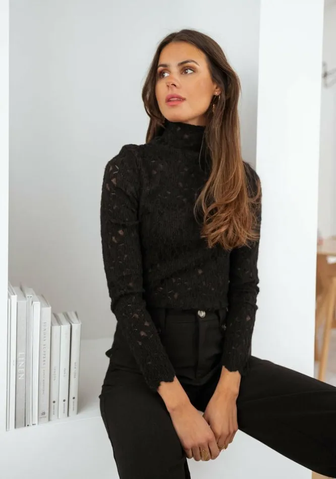 Women039s Clothing Blouses Easy Clothes Black Anais Blouse Black