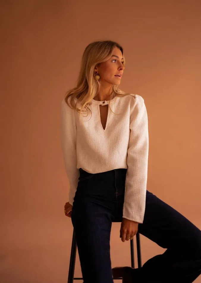 Women039s Clothing Blouses Easy Clothes Ecru Isaure Blouse