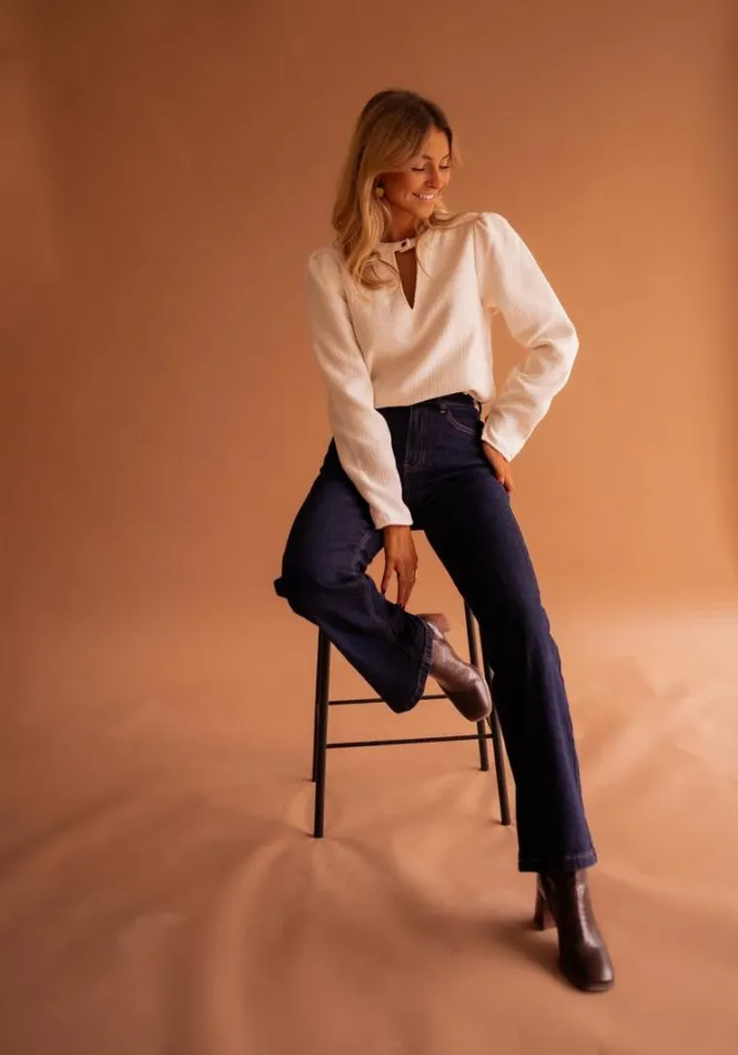 Women039s Clothing Blouses Easy Clothes Ecru Isaure Blouse