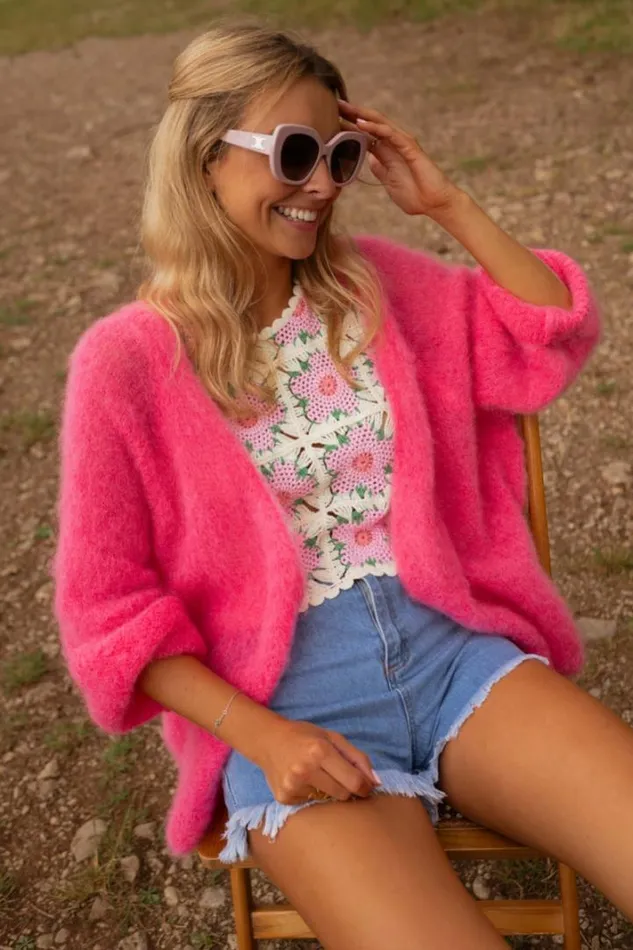 Women039s Clothing Cardigans Easy Clothes Pink Emma Cardigan Women039s Clothing Cardigans Easy Clothes Pink Emma Cardigan