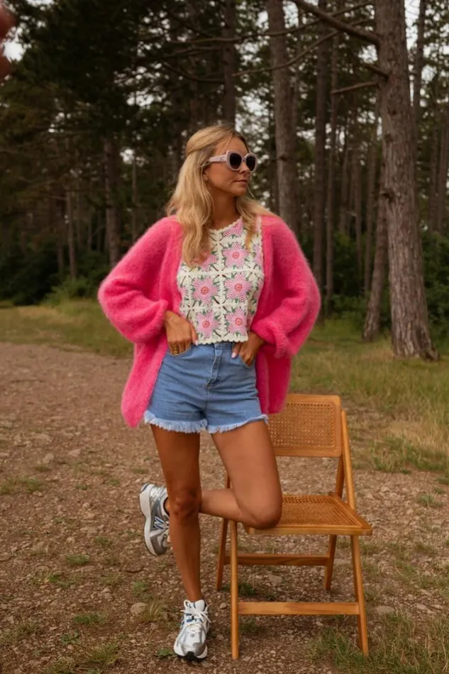 Women039s Clothing Cardigans Easy Clothes Pink Emma Cardigan Women039s Clothing Cardigans Easy Clothes Pink Emma Cardigan