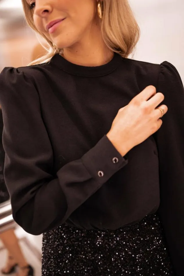 Women039s Clothing Dresses Easy Clothes Black Glittery Elodie Dress