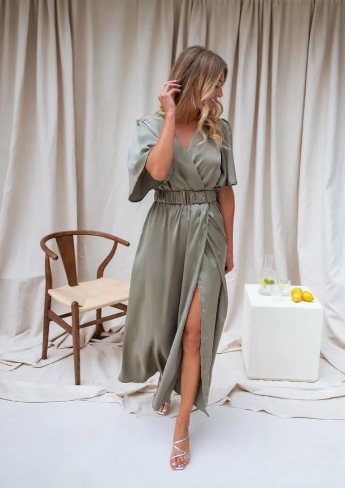 Women039s Clothing Dresses Easy Clothes Khaki Ariana Dress Khaki Women039s Clothing Dresses Easy Clothes Khaki Ariana Dress Khaki