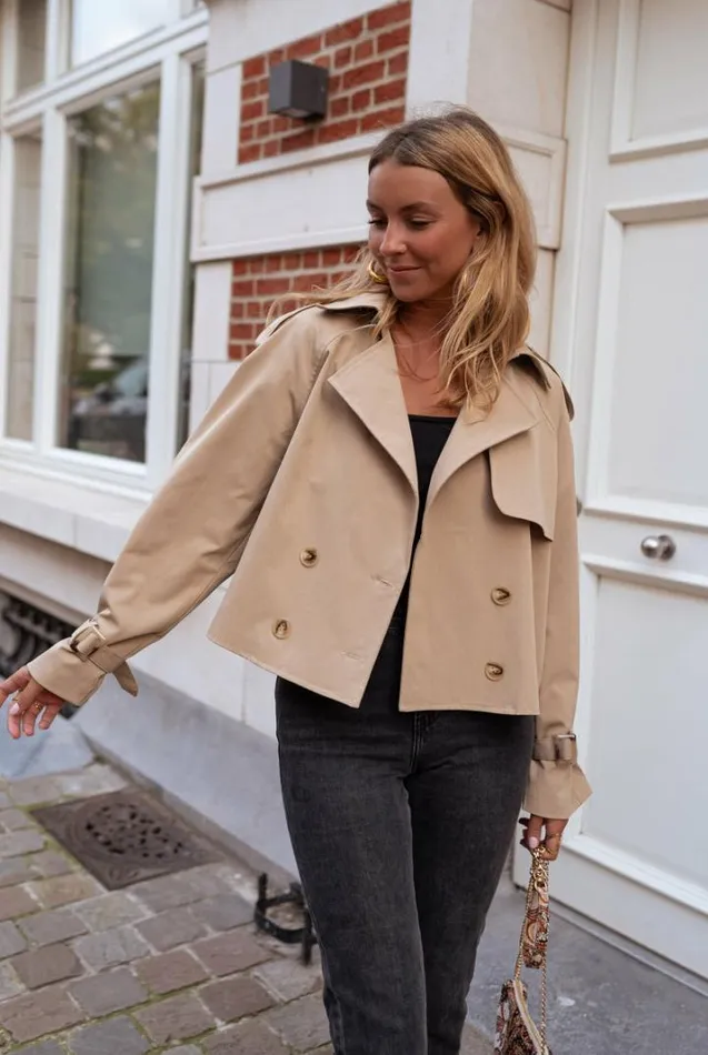 Women039s Clothing Jackets Easy Clothes Camel Yann Trench Camel
