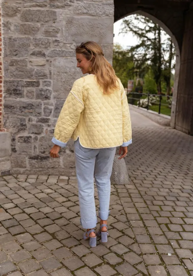 Women039s Clothing Jackets Easy Clothes Light Yellow Milaya Jacket Women039s Clothing Jackets Easy Clothes Light Yellow Milaya Jacket
