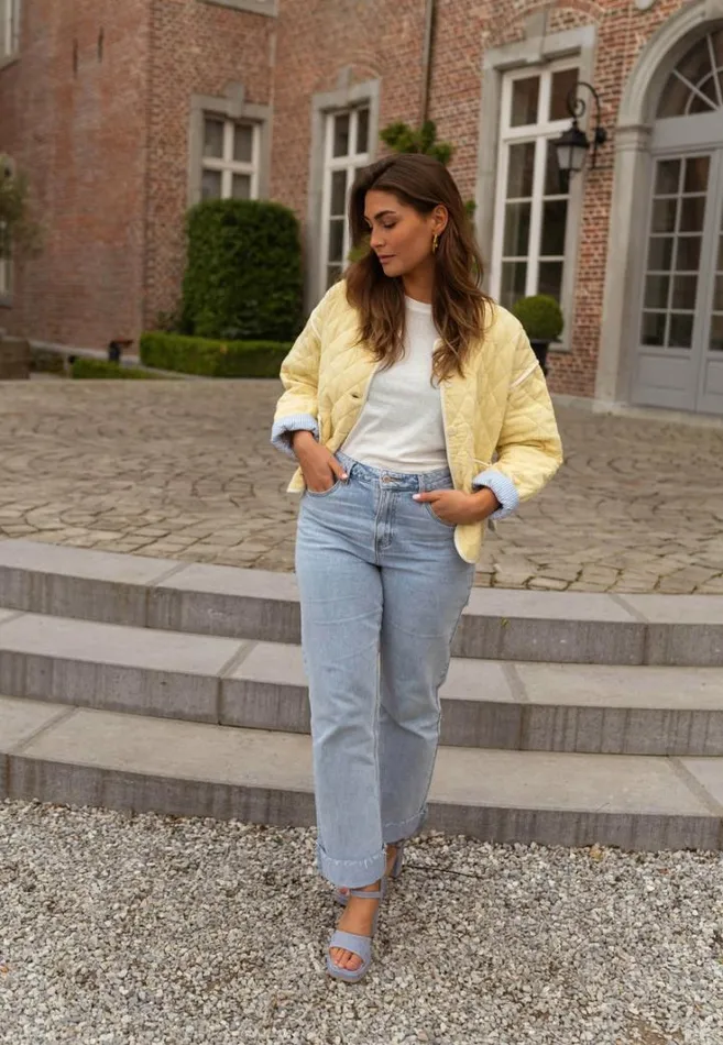 Women039s Clothing Jackets Easy Clothes Light Yellow Milaya Jacket Women039s Clothing Jackets Easy Clothes Light Yellow Milaya Jacket